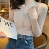 Women's Slim Fit Black Turtleneck Sweater - Long Sleeve Knit Base Layer for Spring & Autumn 2025