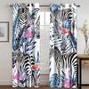 Blackout Curtains for Bedroom Flamingo Darkening Window Curtains for Living Room Bedroom Decor Drapes