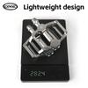 CXWXC Bike Pedals Aluminum Anti-slip MTB Road Bicycle Pedals Ultralight Sealed 3 Bearing One-piece Galvanized Cycling Pedal