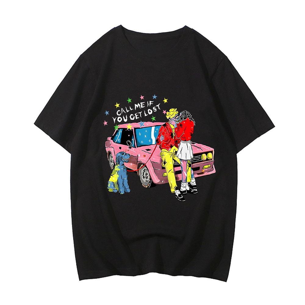 Tylerr The Creator Cherry Bomb Pánská trička 100% bavlna Vysoce kvalitní trička Trička s líbajícím se párem Trička Call Me If You Get Lost