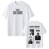 Rapper Don Omar Album Print TShirts Unisex Unisex Fashion Gothic Punk TShirts ShortSleeved Loose Casual Cotton HipHop TShirts