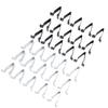 30PCS Metal Trim Panel Spring Clip Replacement for Seat Mii Altea 4A0867276A Car Trim Panel Retaining Clips