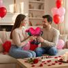 Valentine's Day Heart-shaped Decorative Items, Cute Plush Toys, Dolls, Heart-shaped Cushions, Festival Gifts