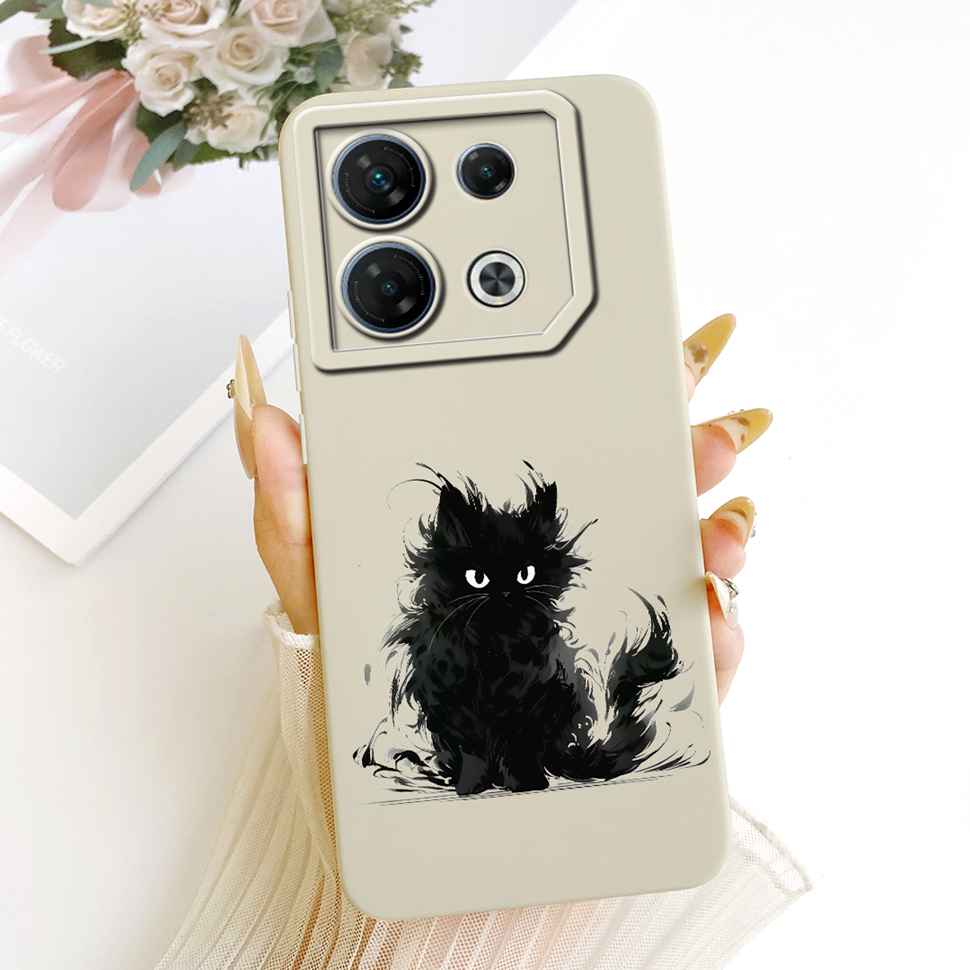 Pour Infinix GT 10 Pro 5G X6739 Étui Mode Fleurs Colorées Complète Housse Souple en Silicone Pour Infinix GT 10Pro 10 pro 5G Étuis de Téléphone