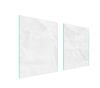 GLAS-KOCHFELD-SCHUTZPLATTE 85x52 WEISS