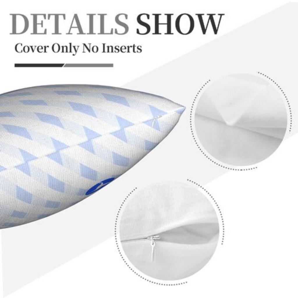 Mandala Floral Print Pillow Case Turkish Blue Evil Eye Cushion Sofa Cases Home Square Throw Pillow Cover Living Room Decorationbzmandelag,