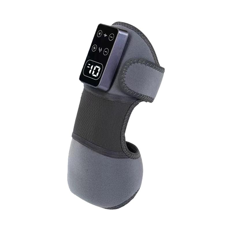 

Rechargeable Electric Knee Warmer 5 Heat Level Vibrations Massage For Joint Comfort And Muscle Relaxation 1