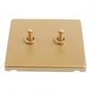 Retro Design Vintage Brass Switch Retro Light Switch Self-Locking Mechanism