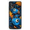 Blue Ocean Fish Phone Case for Samsung Galaxy A55 A35 A17 A07 A15 A13 A25 A51 A71 A72 A73 A32 A52 A52S A41 5G Soft TPU Shell Bag