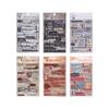 Innisfree Retro Journal Heartfelt Words PET Sticker Pack - Waterproof DIY Letters