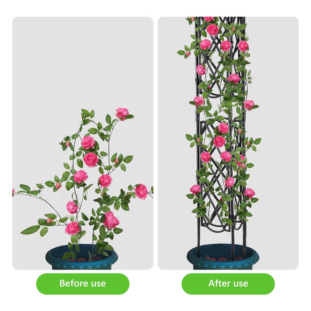 Plant Climbing Support Frame Lattice Frame Gardening Trellis Decorative Garden Trellis