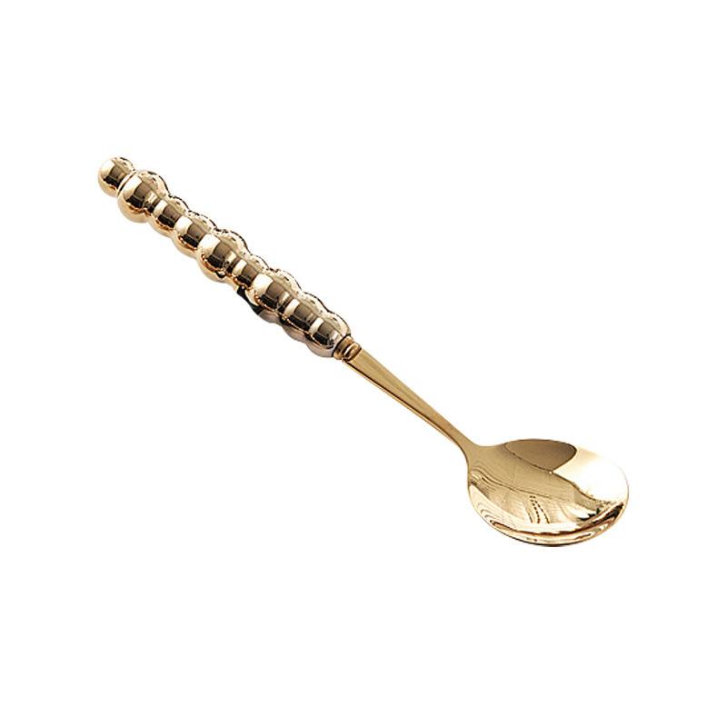 Light Luxury Creative Knife, Fork and Spoon Household Stainless Steel Steak Knife and Fork Western Dessert Spoon Tableware Set High Value