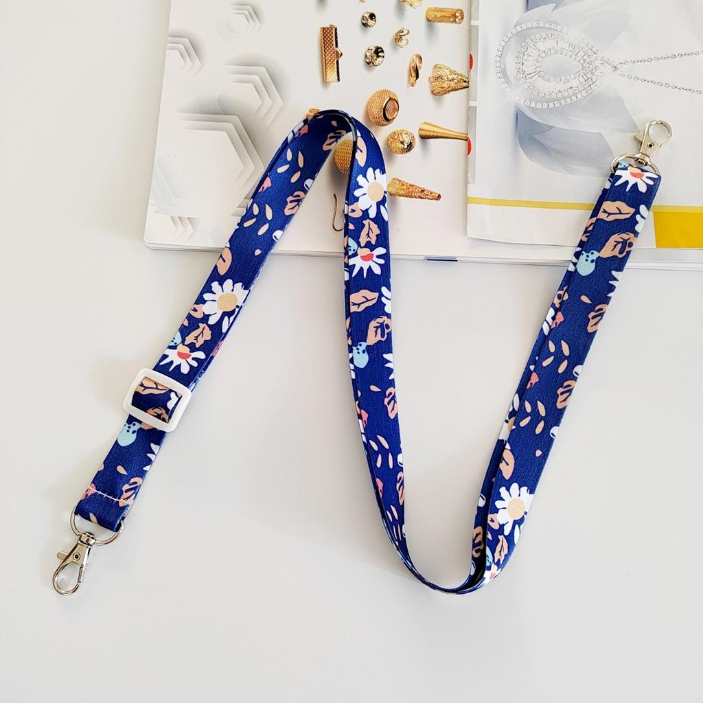 Printed Webbed Crossbody Strap Camera Phone Crossbody Strap Women's Bag Crossbody Strap