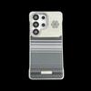 Cross26Ultra Carbon Fiber Texture Case for Samsung 26u: Color Block Design, Large View