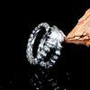New European and American Sheep Head Devil Primate Skull Ring