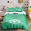 Set de așternut Manchester United Verde (1 față de pilotă, 2 fețe de pernă, pilotă nu este inclusă)