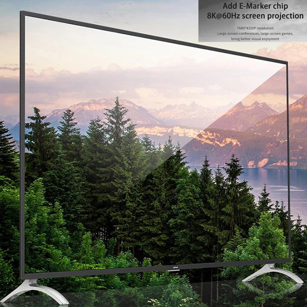 USB4.0 Functional Data Cable USB C To Type C Cable 8k60hz PD 100W 40Gbps Fast Charging Type-C Cable Data Cord