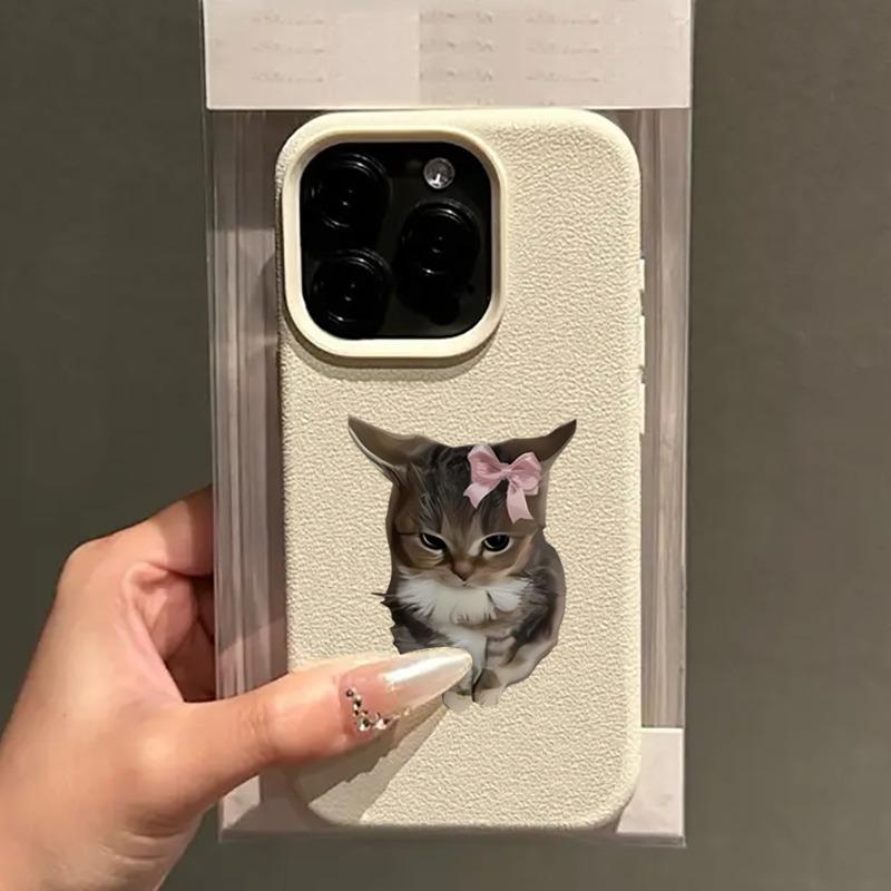 Lovely Cat Dog Animal Pattern Mobile Phone Case For iPhone 17 16 15 14 Plus 11 13 12 Pro Max 16E 17Air X XR XS Max Soft Cover