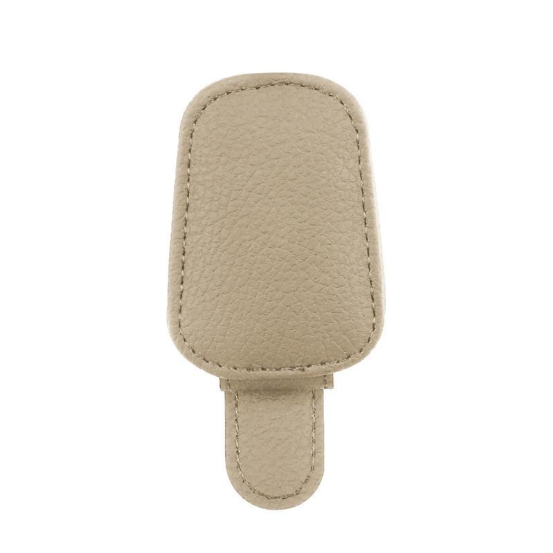 Auto Sonnenblende Clip Brillenetui Auto Sonnenbrillen Visier Brillenhalter Sonnenbrillenhalter Pu Leder Brillenhalter