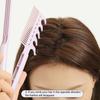 2-In-1 Hair Comb with Long Handle V-shaped Fluffy Hair Comb Anti-static Thin Thick Curly Long Hair Comb Women Hair Styling Detangling Comb