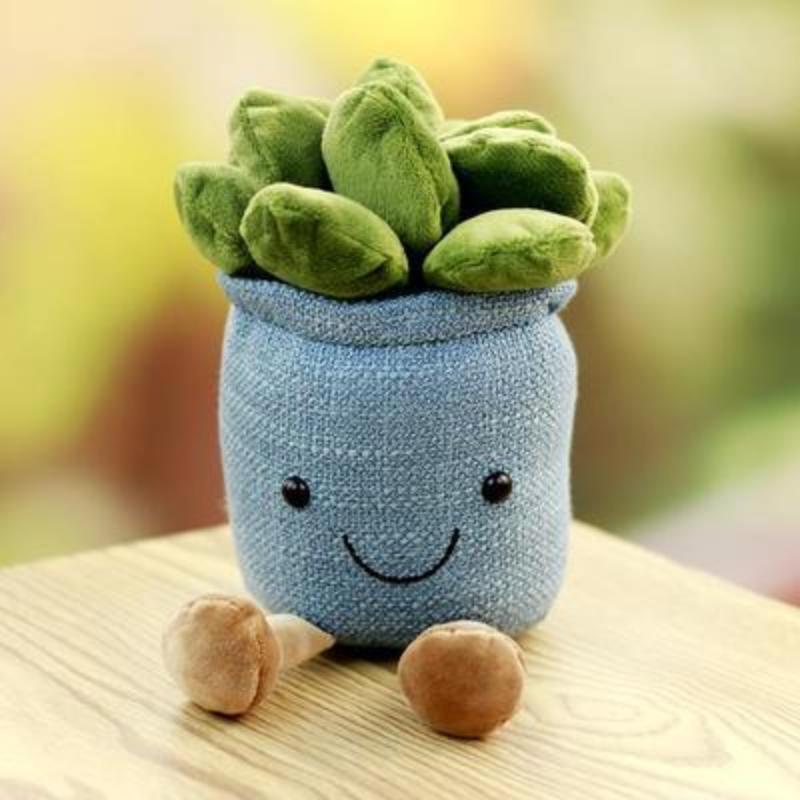 Juguete de peluche con forma de flor de tulipán, simulación de planta suculenta, adorno de interior, decoración, pequeño regalo