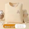 Autumn Thermal Underwear Set for Girls (Ages 2-12)