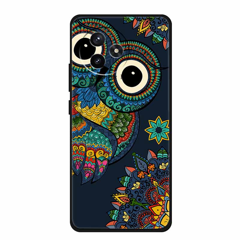 For Redmi K80 Ultra Lovely Owl Animals Phone Case Soft Silicone TPU Cases for Xiaomi RedmiK80 Ultra Shockproof Protective Funda