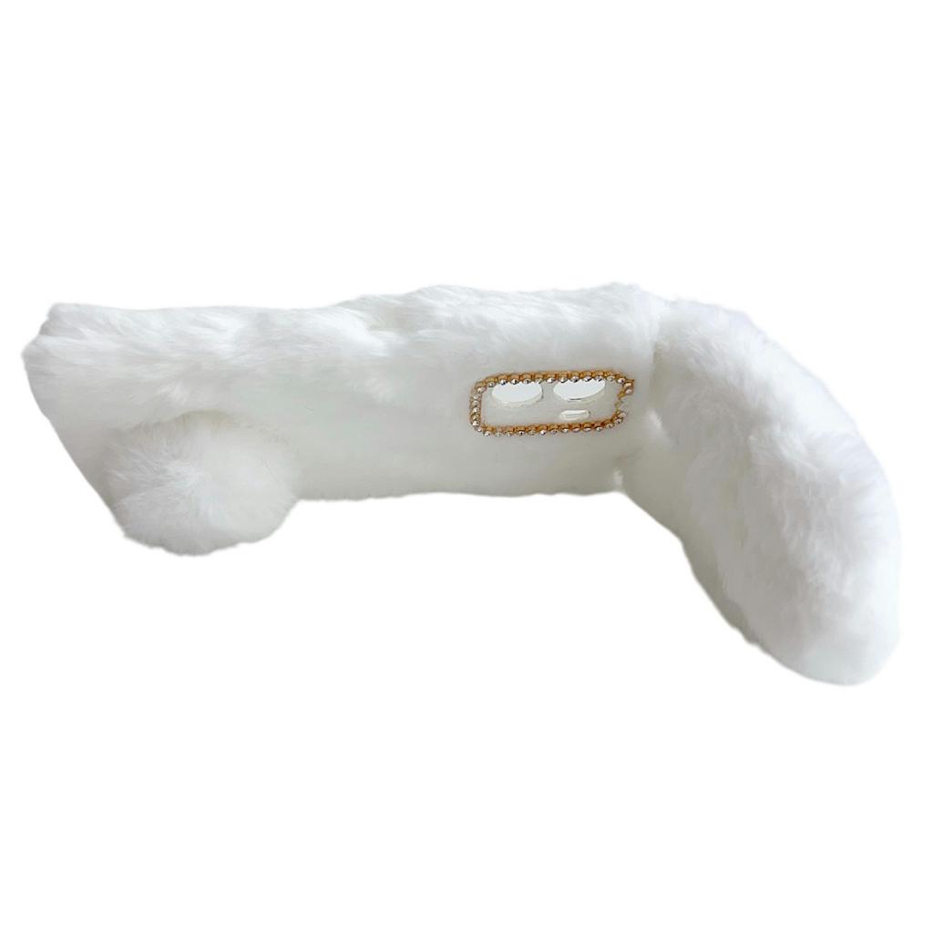 For HMD Fusion 5G Case Plush Cute Bunny Winter Fluffy TPU Phone Cover