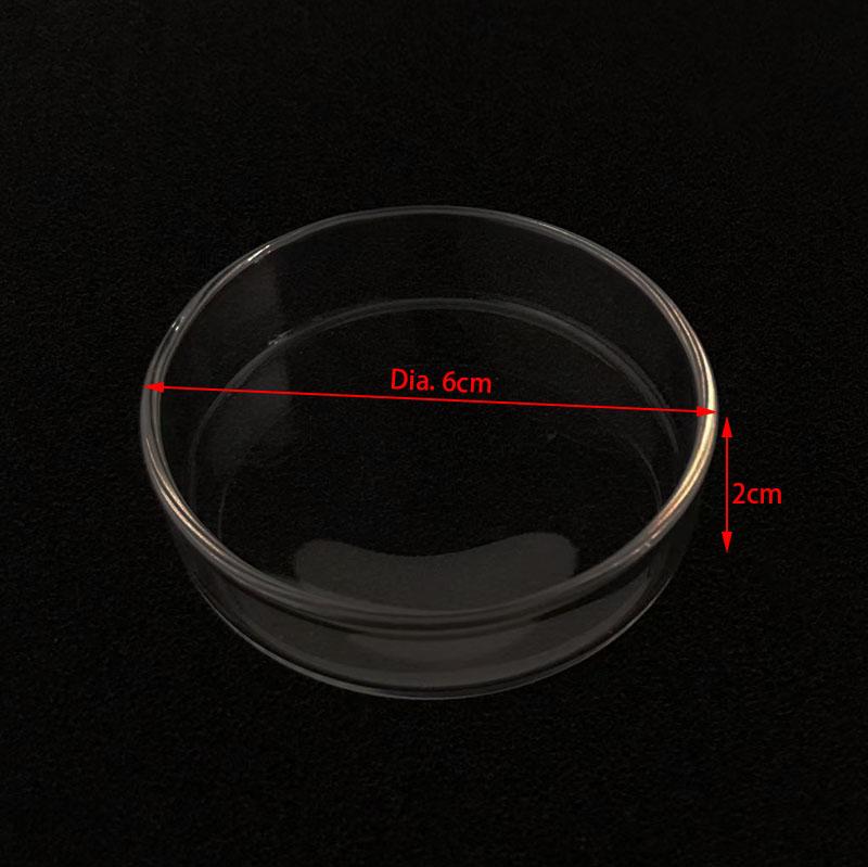 Transparent Aquarium Fish Tank Shrimp Food Feeding Circle Glass Feeder Floating Bottom Feeder Fish Shrimp Aquarium Accessories