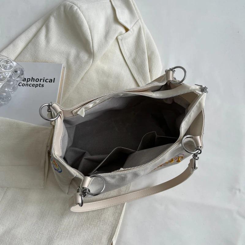 Borsa da Donna Grande Capacità Borsa da Signora Tessuto di Alta Qualità Borsa a Spalla Femminile Tote Casual Borsa a Mano di Tendenza Designer