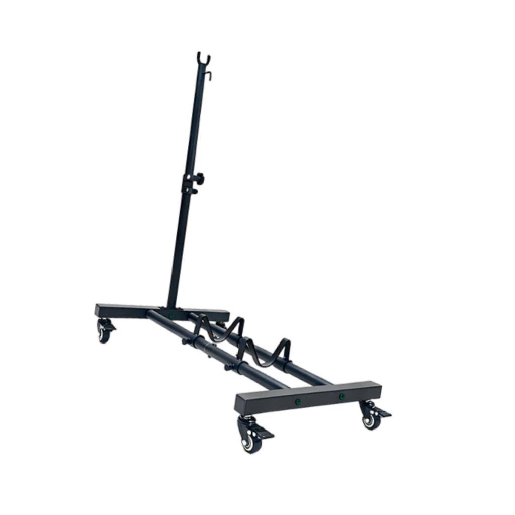 Vertical Bike Stand with Wheels Professional Space Saving Indoor Holder Iron