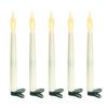 LED Christmas Candle Clip Lights - Festive Decorative Atmosphere Lighting