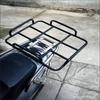 Food Delivery Box Rack Rear Grille Loading Seamless Steel Tube Freight Rack Universal For Motorcycle Electric Bicycle