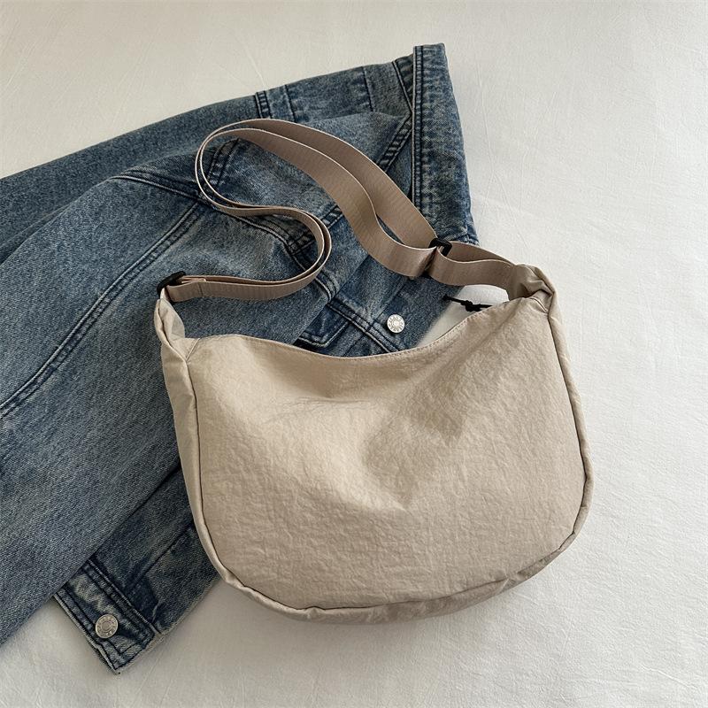 

New simple and large-capacity underarm tote bag women s bag simple and fashionable shoulder bag simple casual messenger bag хаки