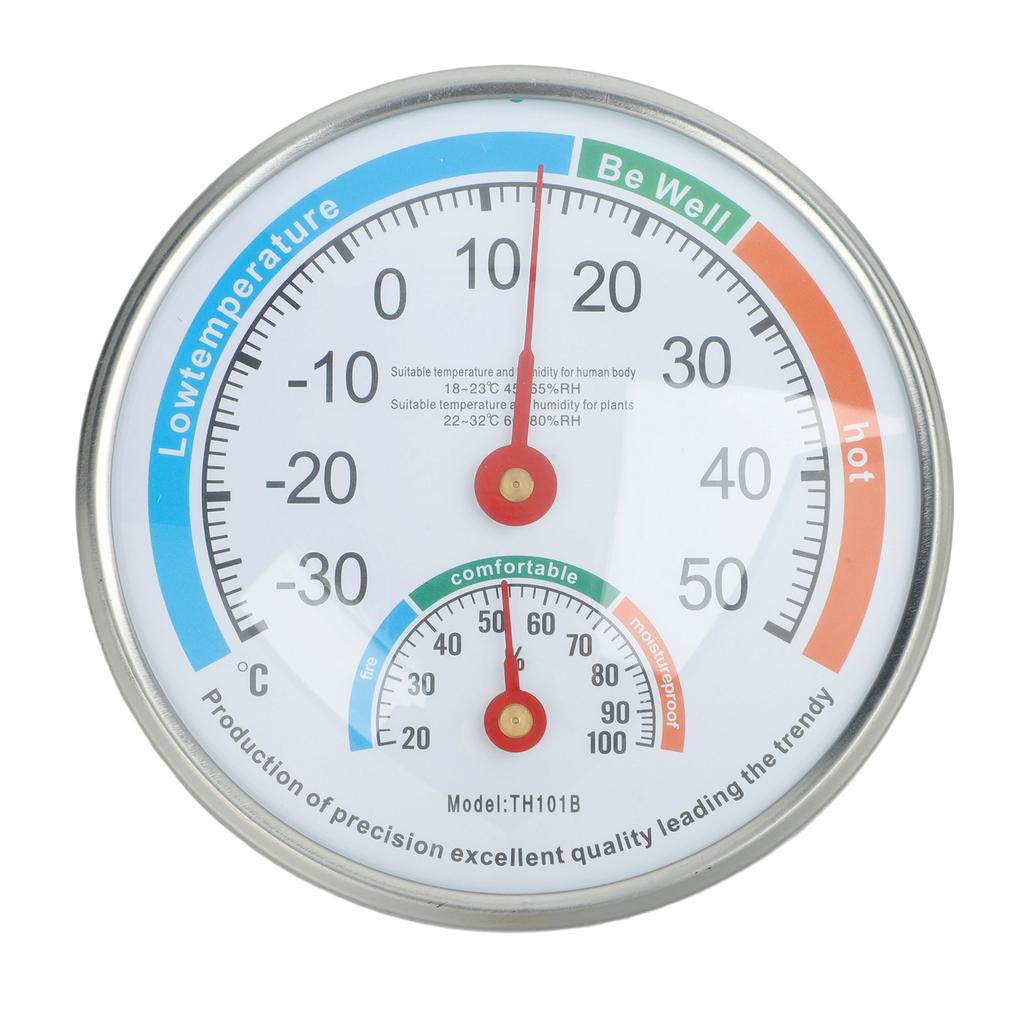 Indoor Hygrometer with Easy To Read Temperature and Humidity
