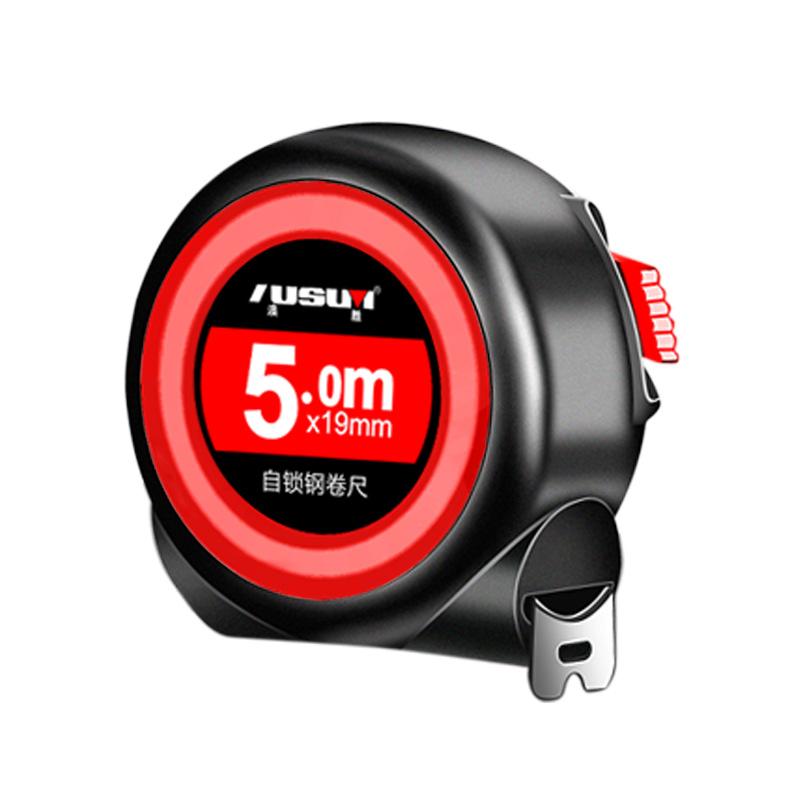 

Утолщенная противоударная малая самоблокирующаяся 5 метров 7,5 метров износостойкая высокоточная измерительная стальная рулетка темно серый