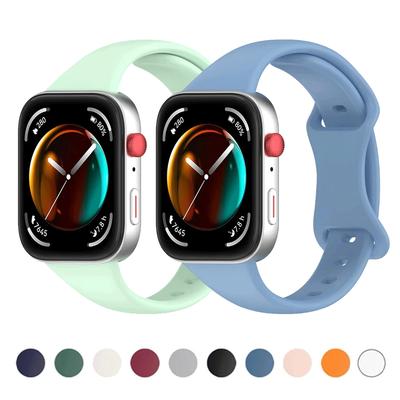 Soft Silicone Strap For Huawei Watch Fit 4 Fit 4 Pro Watchband Soft Silicone Wristband With Hidden Buckle For Huawei Watch Fit 3
