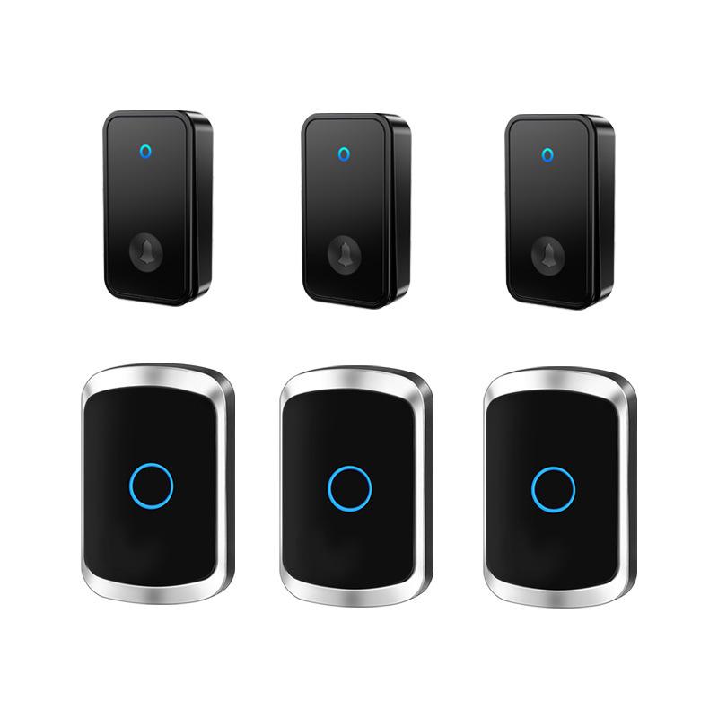 Wireless Smart Doorbell: Battery-Free, Waterproof, Long-Range Remote Control for Home