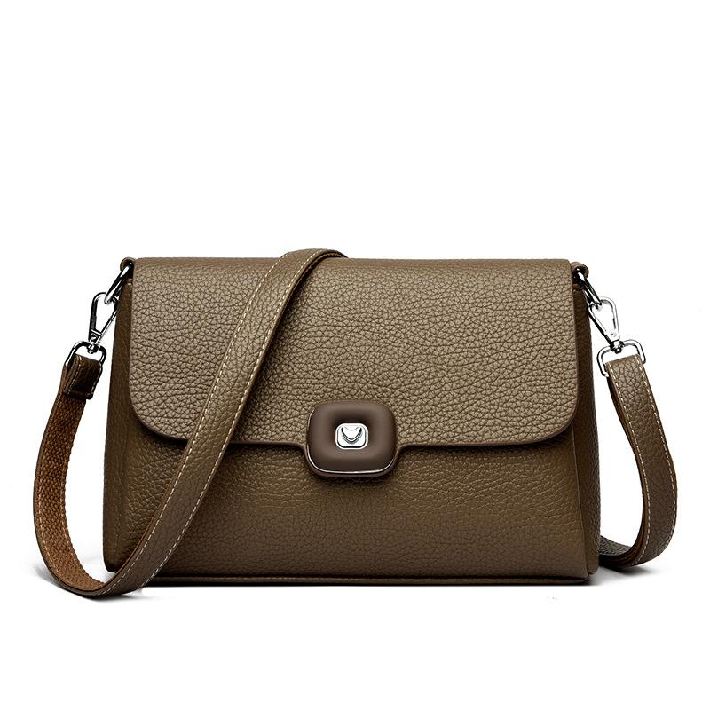 

Маленькая квадратная женская сумка, новая мода, отправить маме сумку через плечо с узором личи