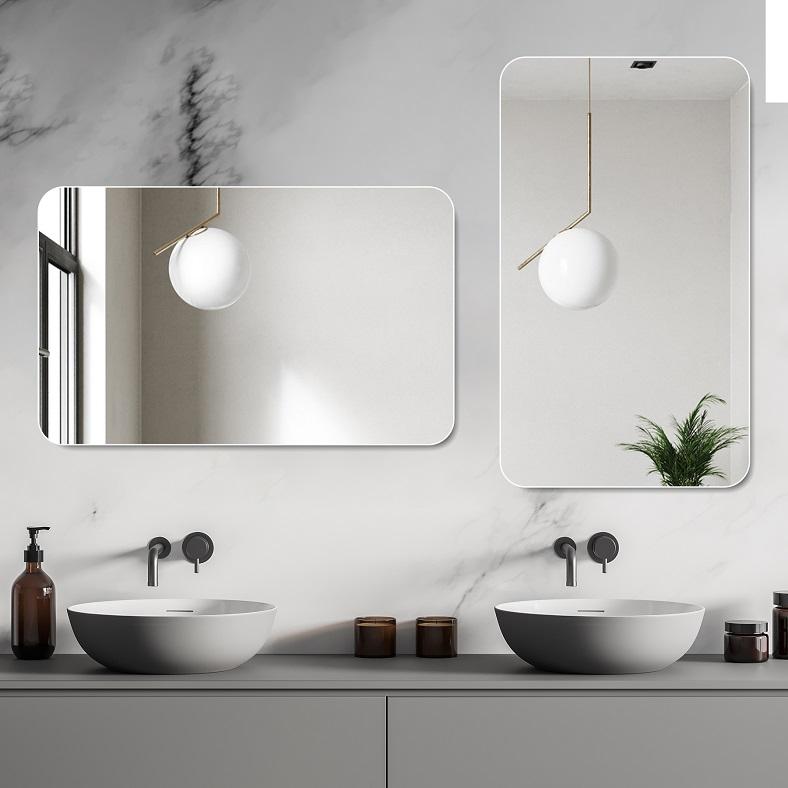 70*90CM Bathroom Vanity Mirror, Wall-Mounted Mirror for Bathroom Mirror