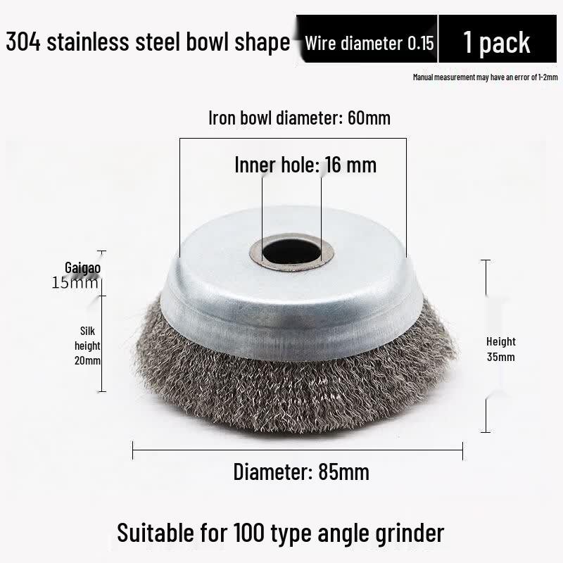 

Jundingying Bowl-Shaped Wire Brush for Angle Grinder