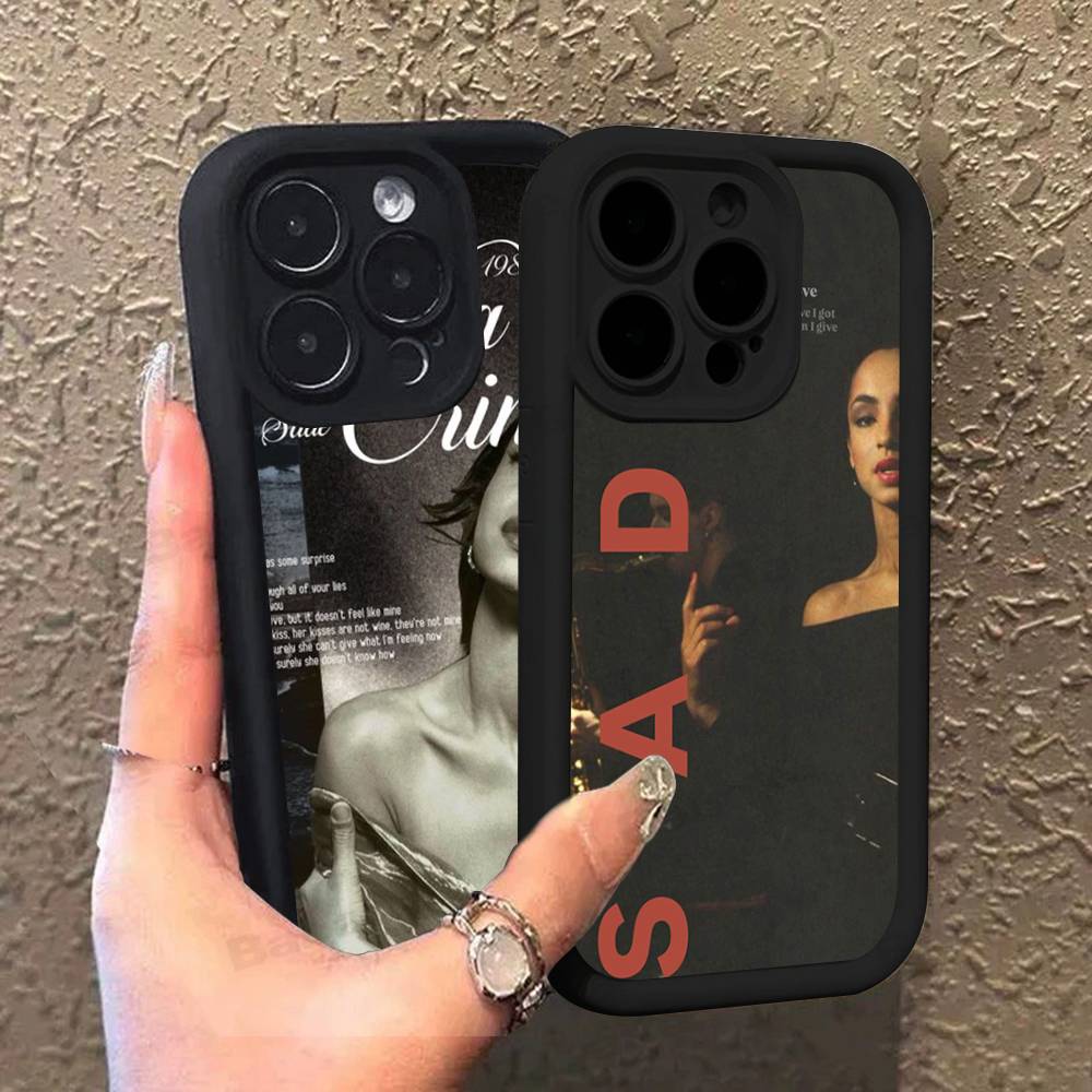 Singer Sade Adu Phone Case For IPhone 17 16 15 14 Plus 13 12 11 Pro Max Silicone Cover