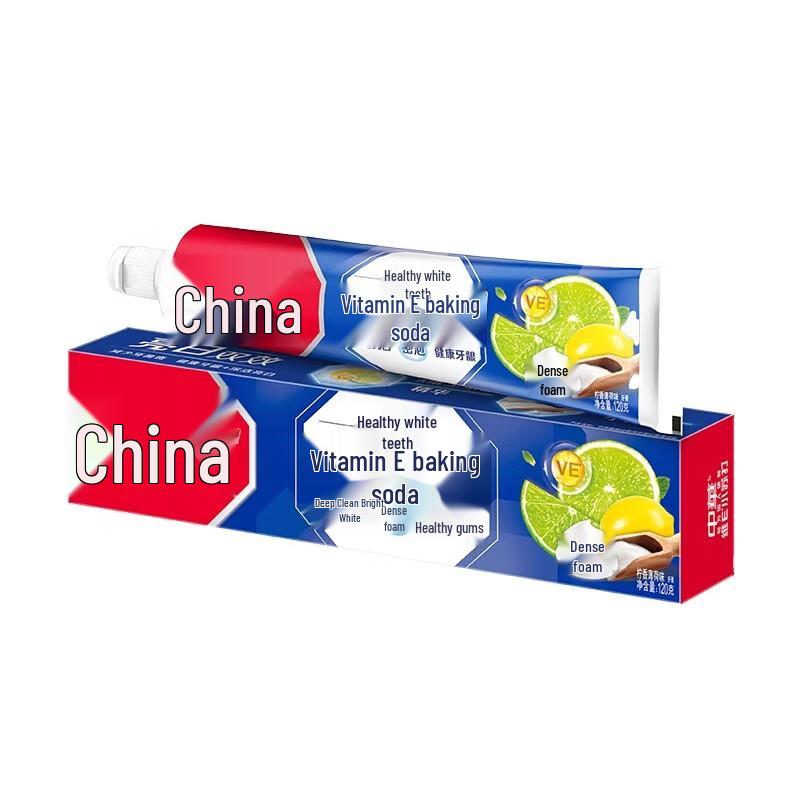 Zhonghua Healthy White Micro-bubble Lemon Mint Toothpaste 120g