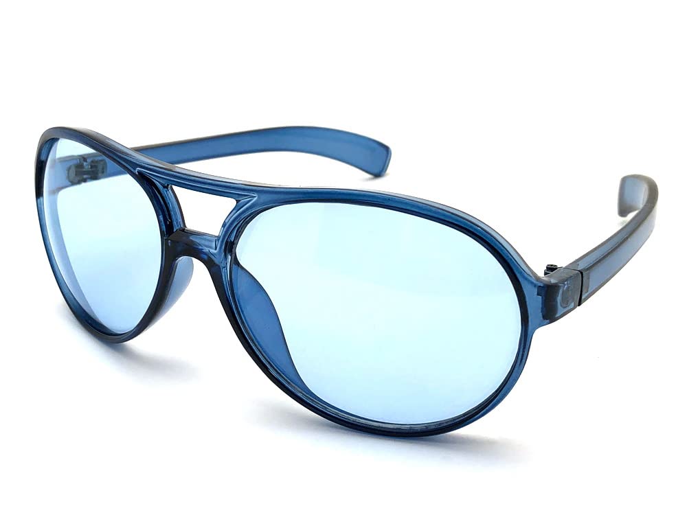 

Cell Frame SEMI AUTO TEARDROP SUNGLASS Frame Teardrop BLUE CLEAR LIGHT BLUE [SPEED ADDICT] (Cell Semi-Auto Sunglasses) ×