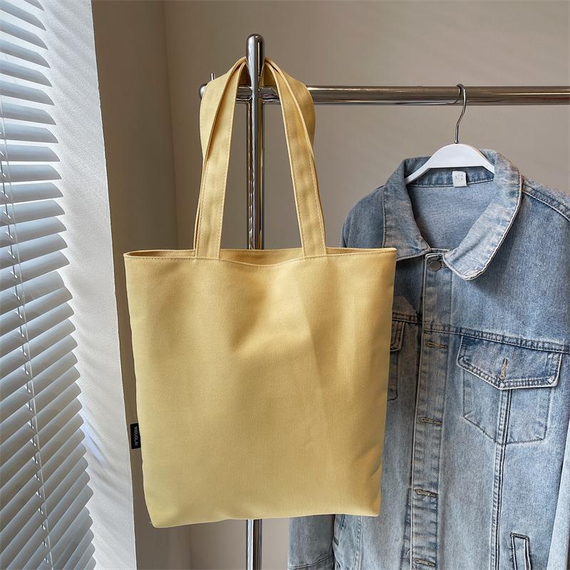 Love Canvas Bag Women's Large Capacity Tote Bag Commuter Underarm Bag