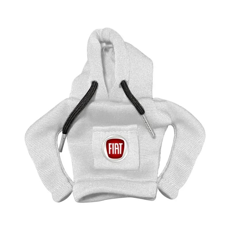 Hoodie Car Gear Shift Knob Cover Gearshift Handle Decorative For Fiat 500 Punto 124125 500 Bravo Stilo Panda Abarth Tipo Viaggio