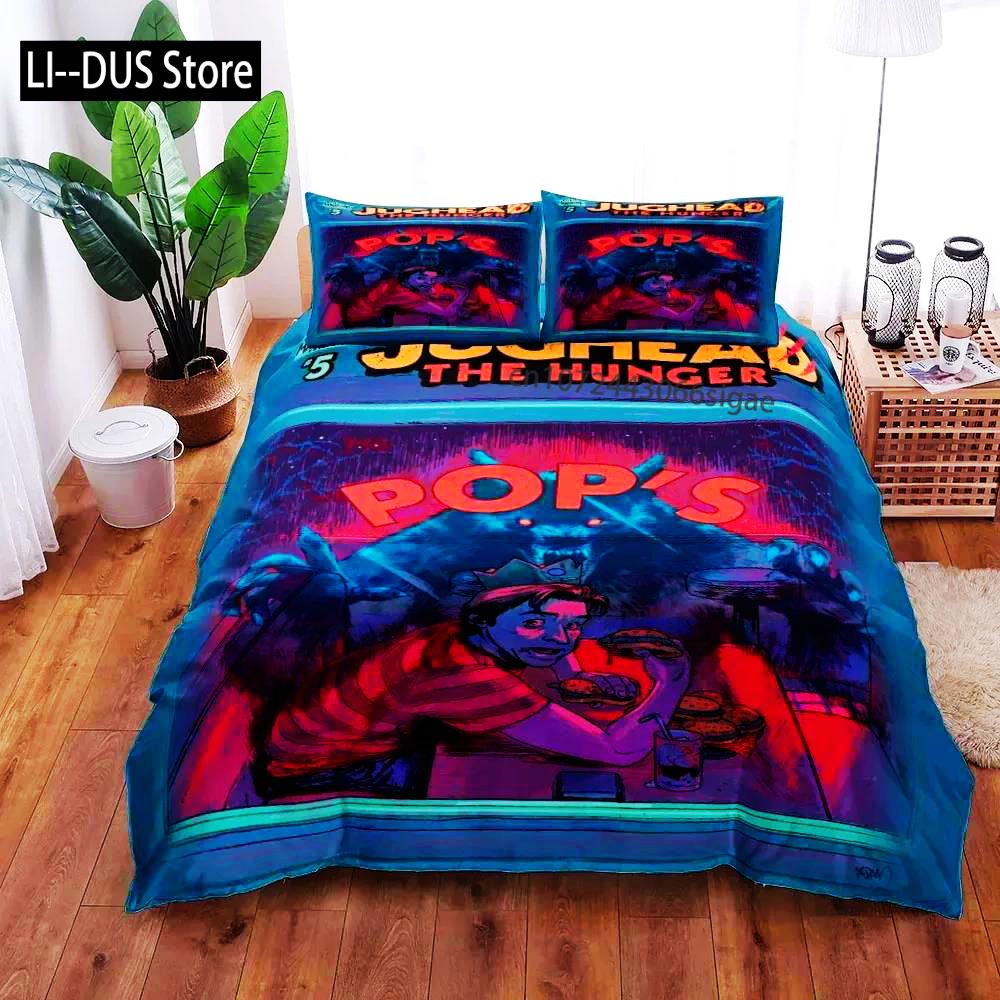 Halloween Kleines Monster Bettbezug Set King Queen Double Full Twin Einzelgröße Bettwäsche Set Bettdeckenbezug Kissenbezug