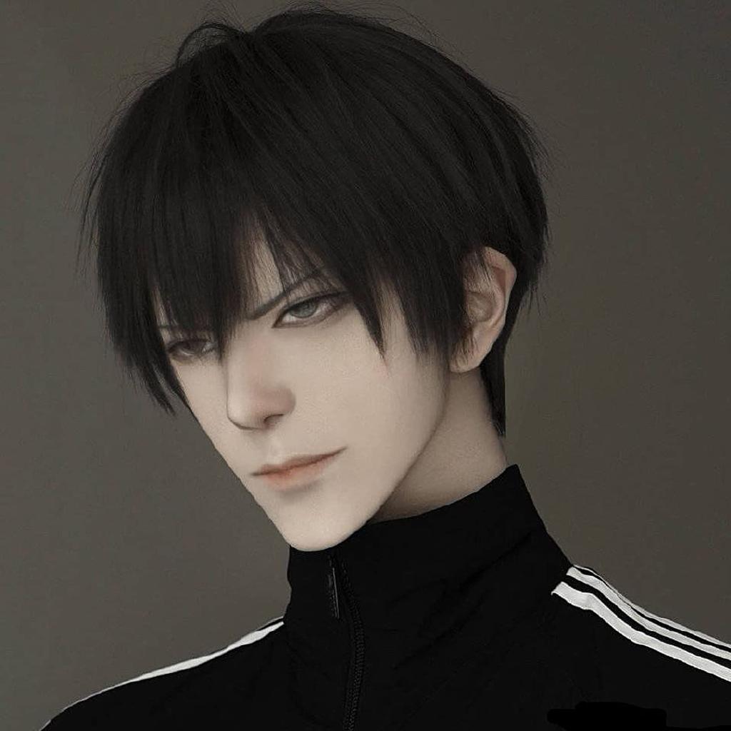 Premium Wig ARZER Wig Short Charisma by Professional Natural Breathable Disguise One Size Fits Most With Net Heat Resistant Men's Men's [Recommended