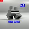 Ungiftig 8 Stück Moc Steine 17mm Hose Bewegliche Kurze Beine 970Cm00 Körperteil Tragen Modell Actionfigur Zusammenbauen Bausteine Spielzeug Geschenke