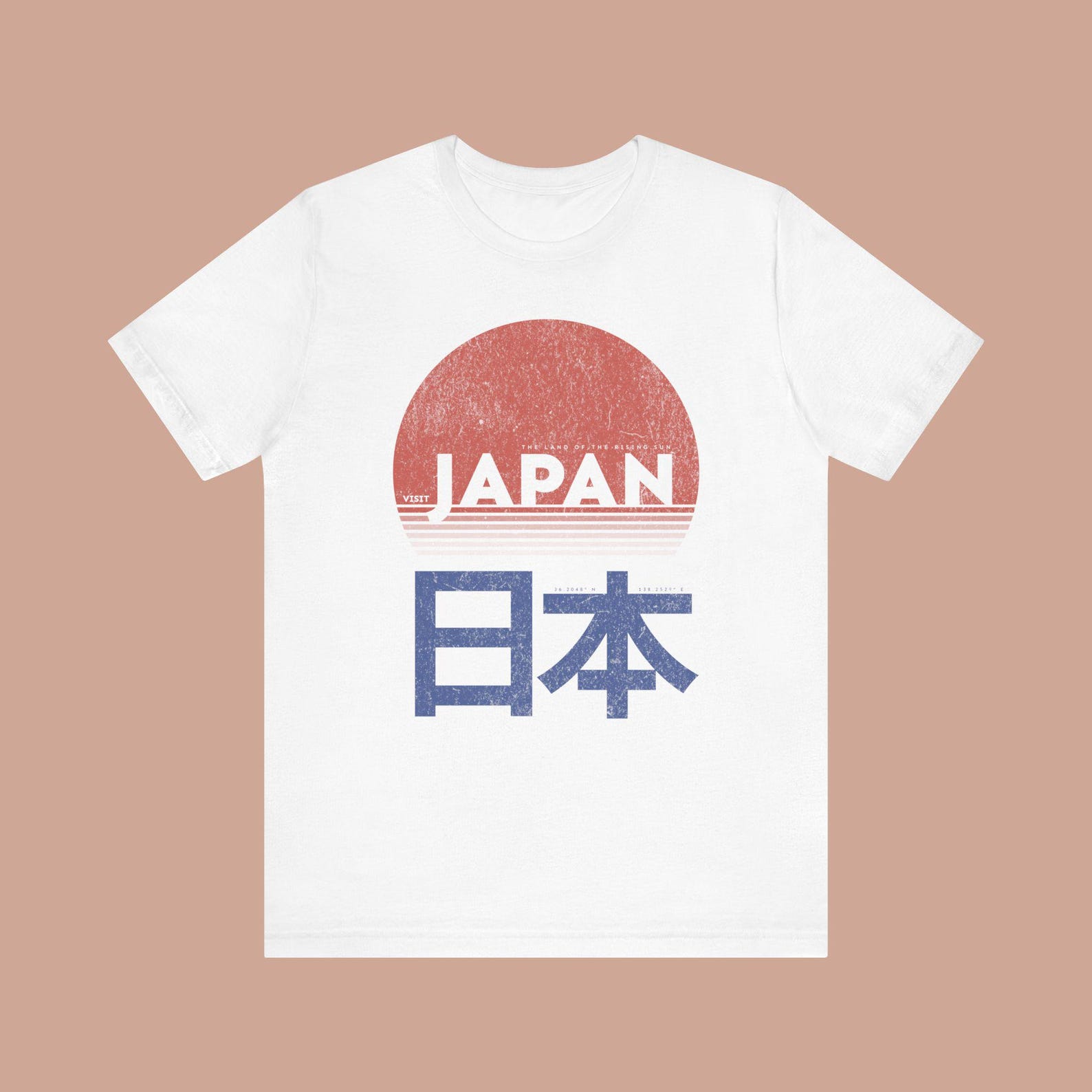 Vintage Japan Graphic Tee, Retro Travel Shirt, Tokyo Souvenir Top S